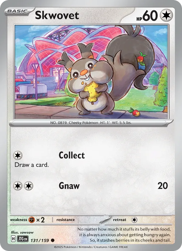 Skwovet #131 – Journey Together card