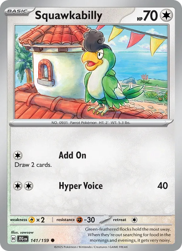 Squawkabilly #141 – Journey Together card