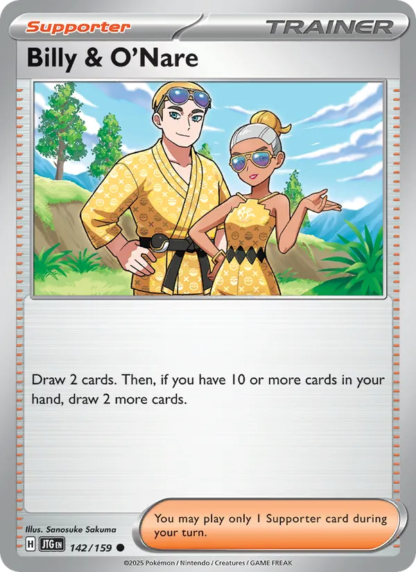 Billy & O'Nare #142 – Journey Together card