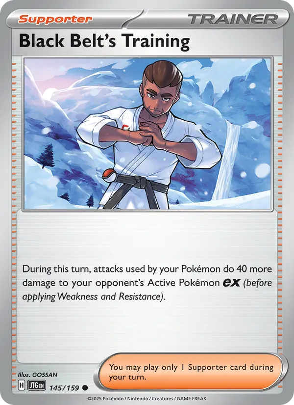 Black Belt's Training #145 – Journey Together card