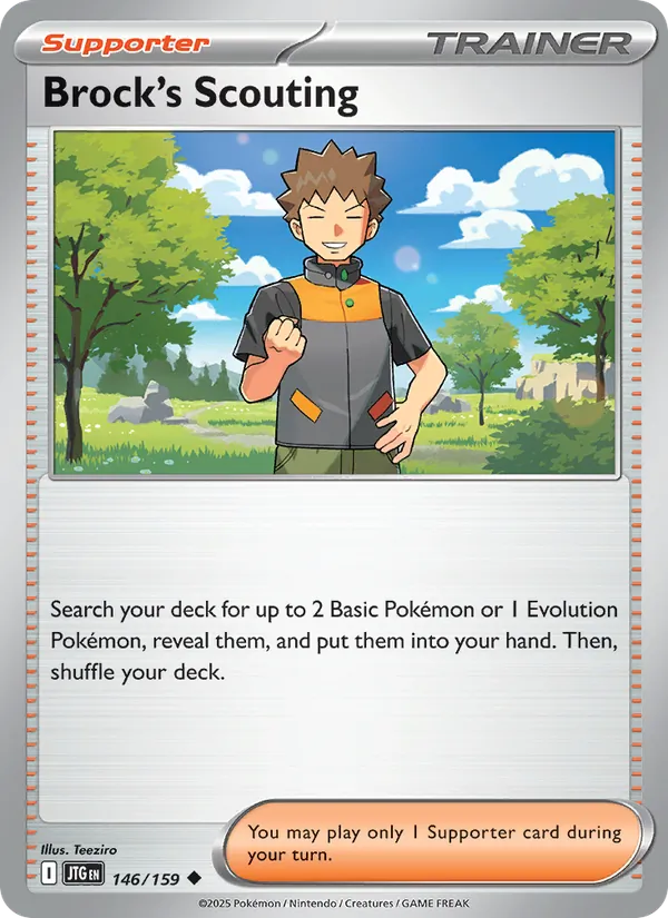 Brock's Scouting #146 – Journey Together card