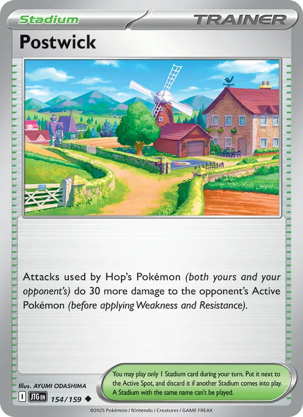 Postwick #154 – Journey Together card