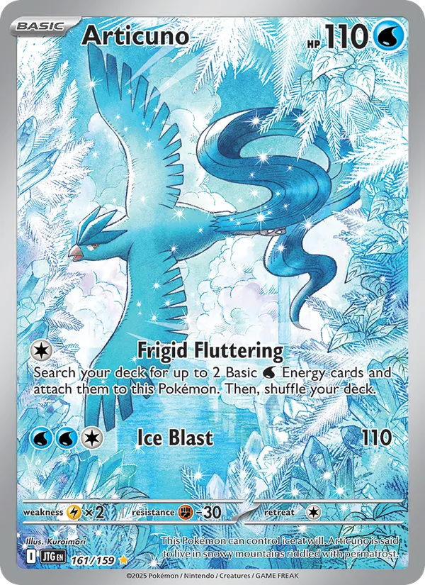 Articuno #161 – Journey Together card