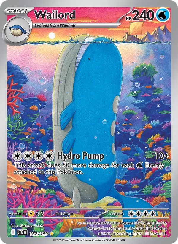 Wailord #162 – Journey Together card