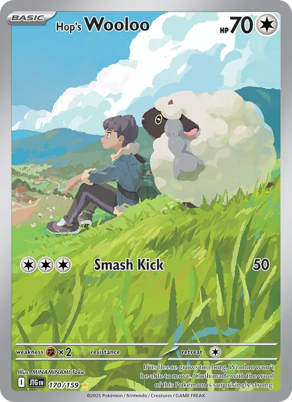 Hop's Wooloo #170 – Journey Together card