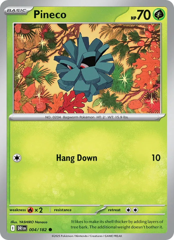 Pineco #004 – Destined Rivals card