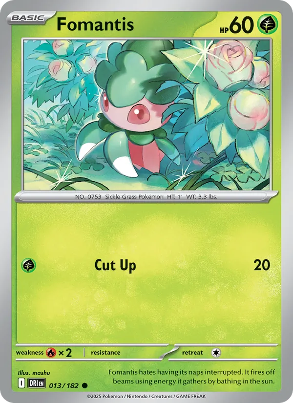 Fomantis #013 – Destined Rivals card