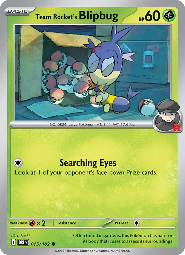 Team Rocket's Blipbug #015 – Destined Rivals card