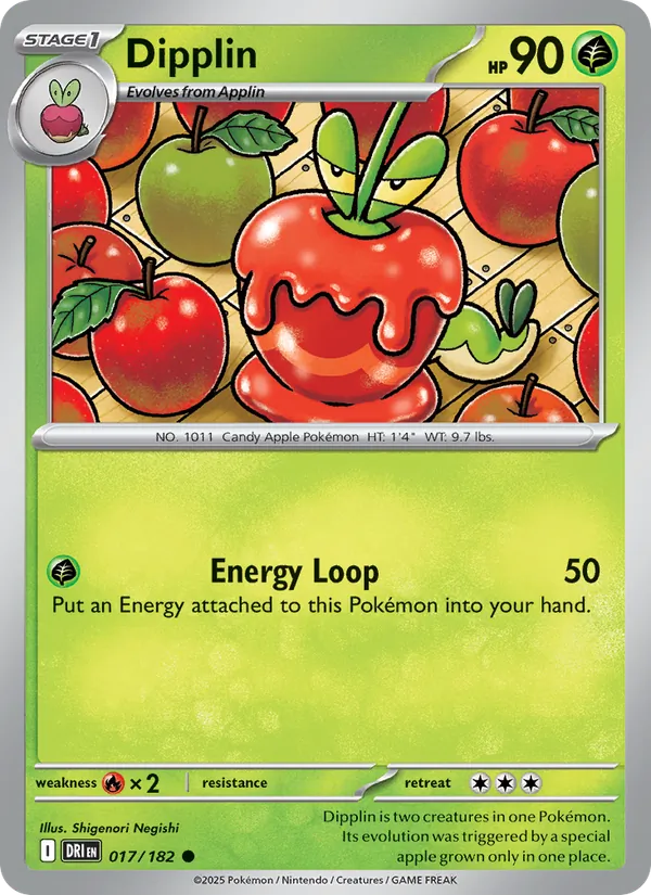 Dipplin #017 – Destined Rivals card