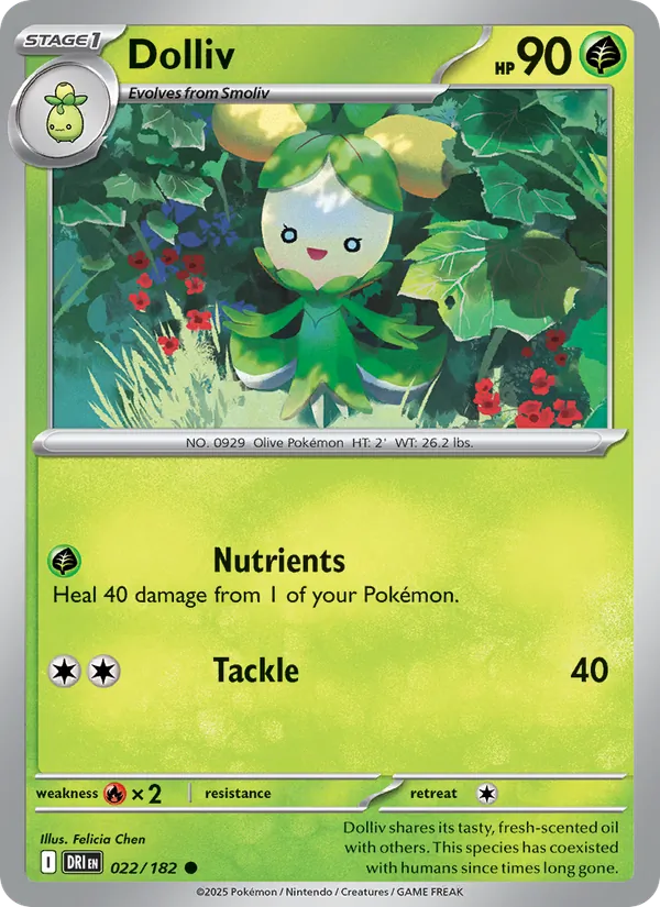 Dolliv #022 – Destined Rivals card