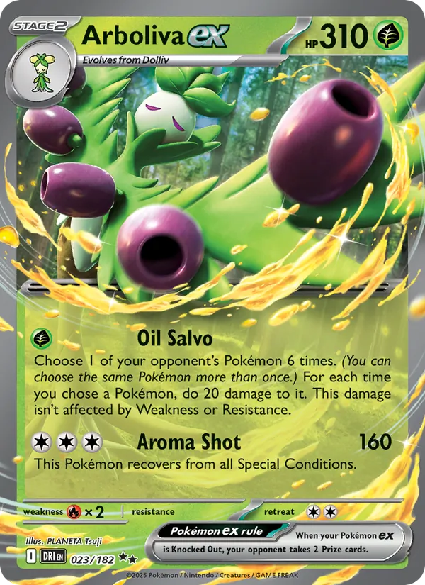 Arboliva ex #023 – Destined Rivals card