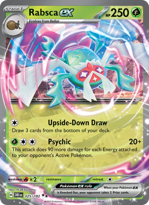 Rabsca ex #025 – Destined Rivals card