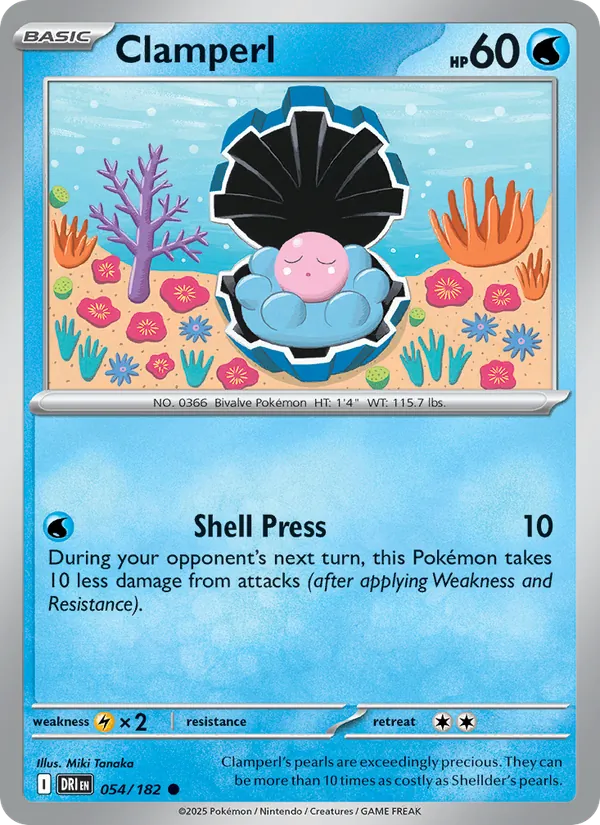Clamperl #054 – Destined Rivals card
