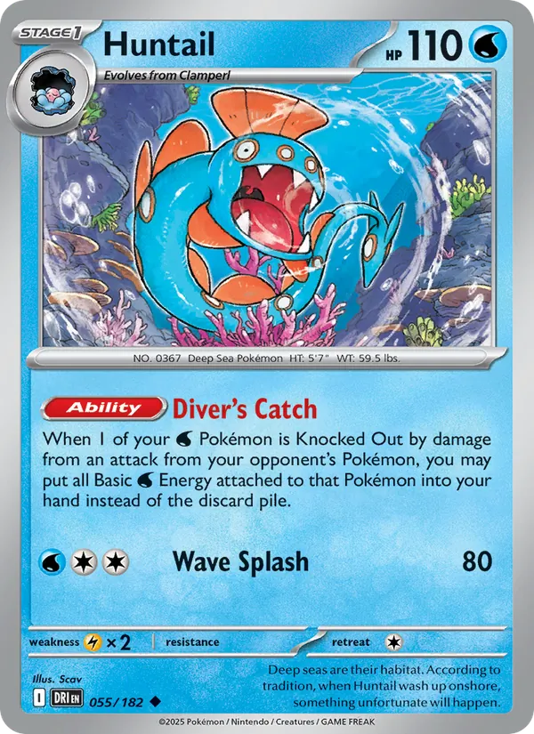 Huntail #055 – Destined Rivals card