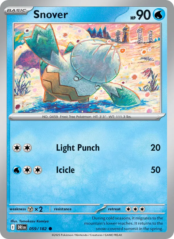 Snover #059 – Destined Rivals card