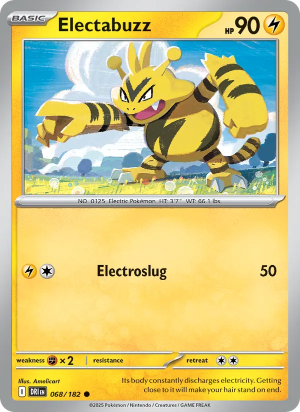Electabuzz #068 – Destined Rivals card
