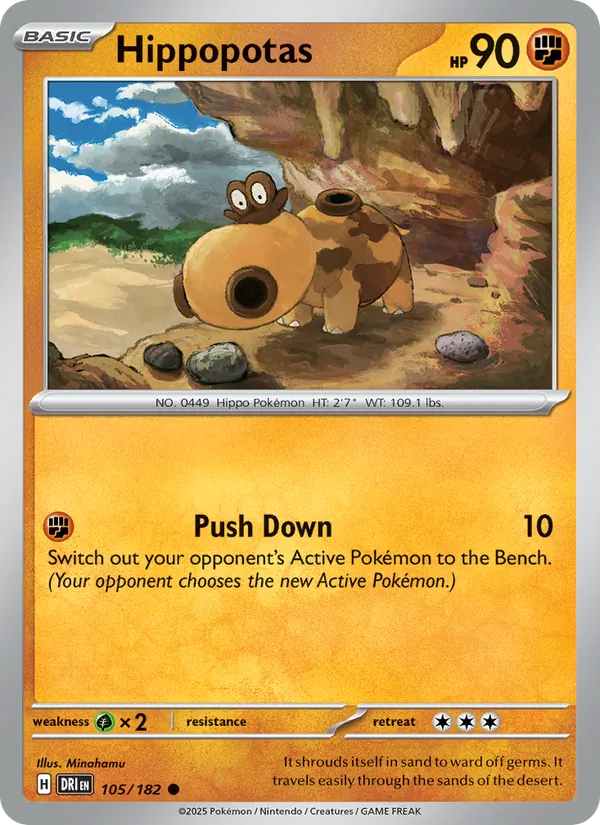 Hippopotas #105 – Destined Rivals card