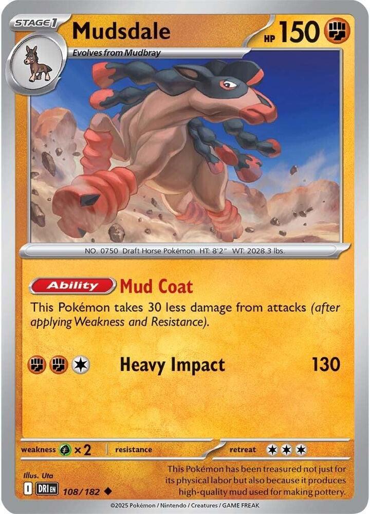 Mudsdale #108 – Destined Rivals card