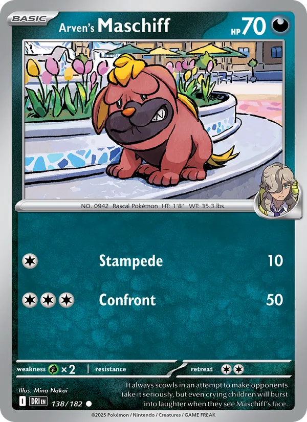 Arven's Maschiff #138 – Destined Rivals card