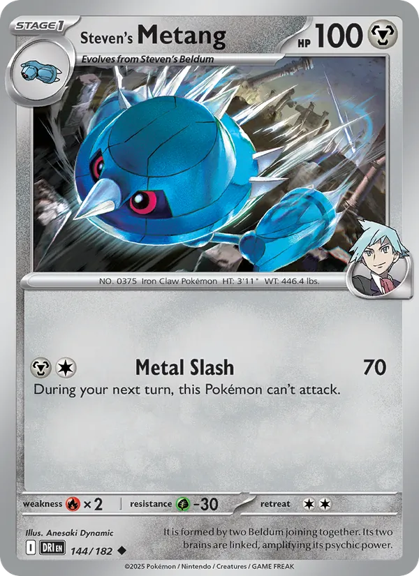Steven's Metang #144 – Destined Rivals card