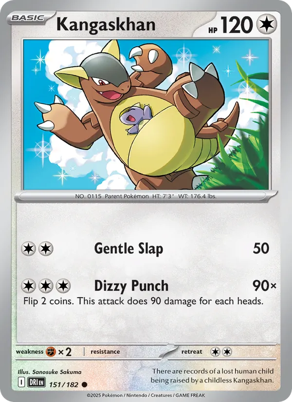 Kangaskhan #151 – Destined Rivals card