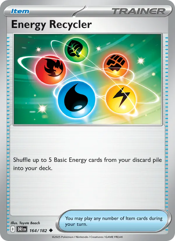 Energy Recycler #164 – Destined Rivals card