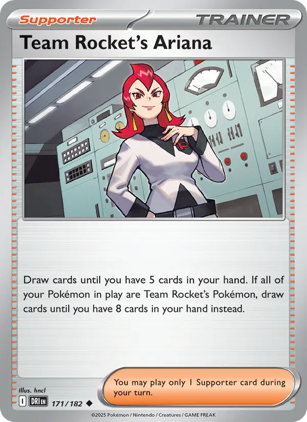 Team Rocket's Ariana #171 – Destined Rivals card