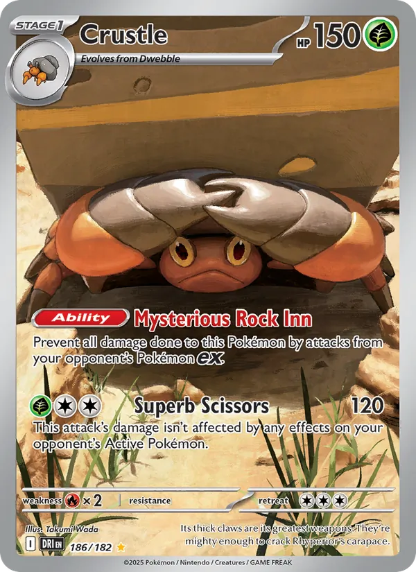 Crustle #186 – Destined Rivals card
