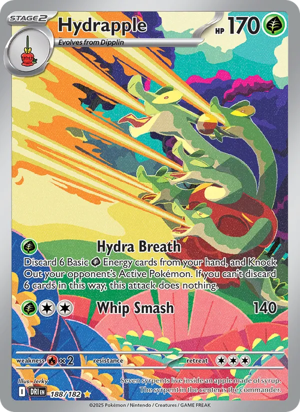 Hydrapple #188 – Destined Rivals card