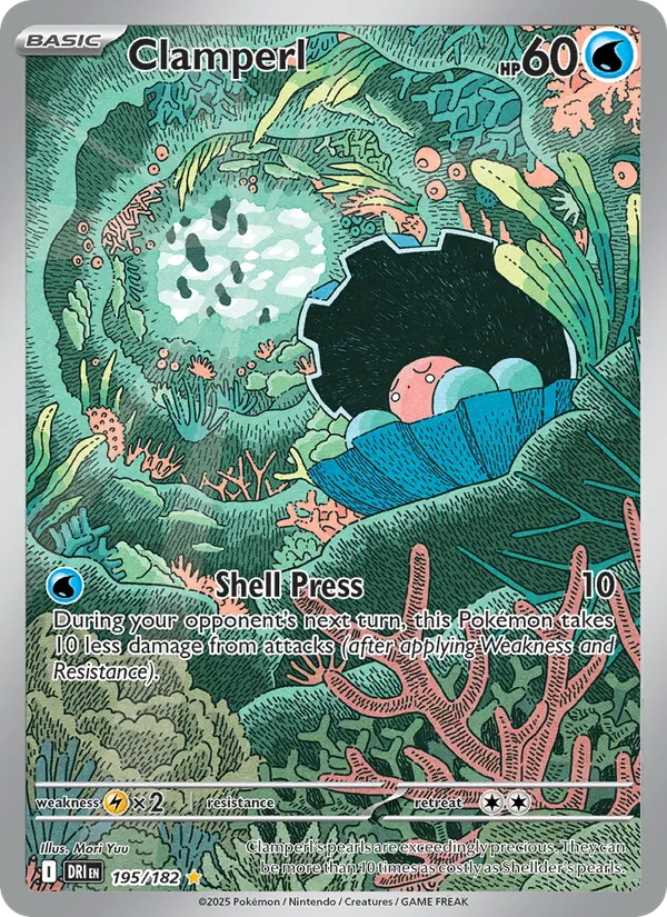 Clamperl #195 – Destined Rivals card