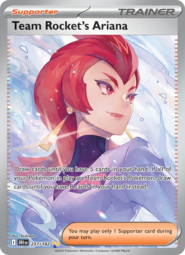 Team Rocket's Ariana #237 – Destined Rivals card
