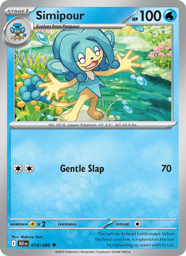 Simipour #018 – Black Bolt card