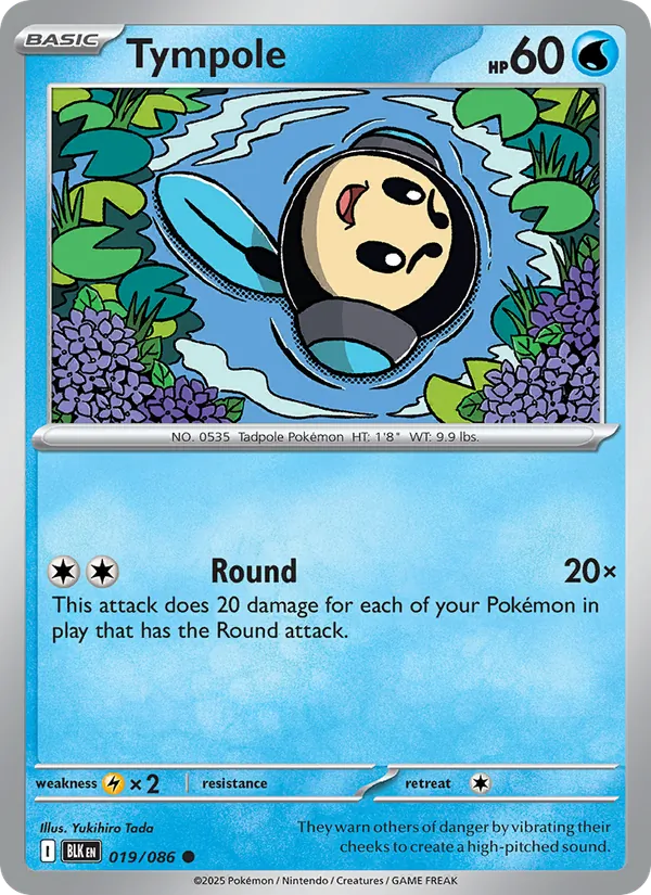 Tympole #019 – Black Bolt card
