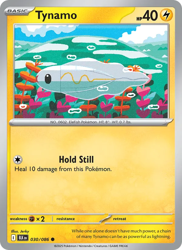Tynamo #030 – Black Bolt card