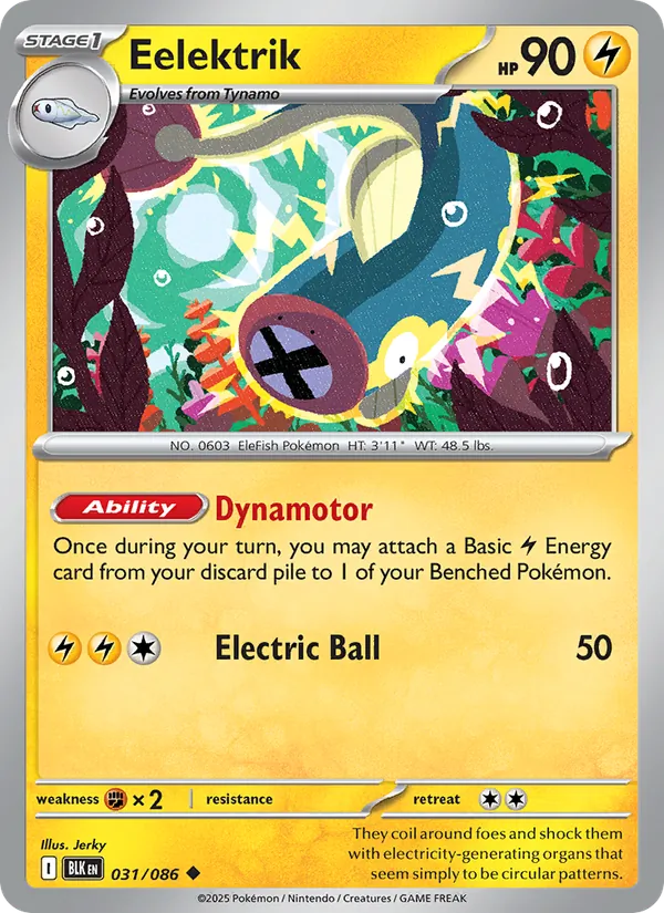 Eelektrik #031 – Black Bolt card