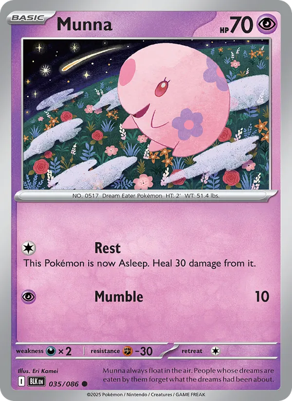 Munna #035 – Black Bolt card