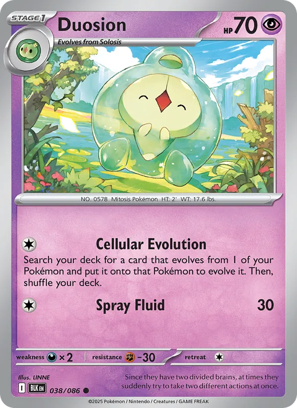Duosion #038 – Black Bolt card