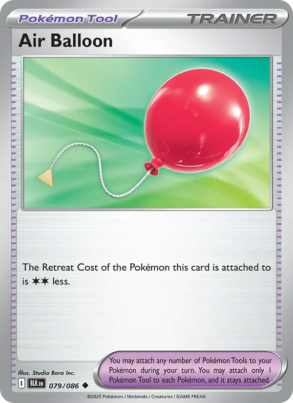 Air Balloon #079 – Black Bolt card