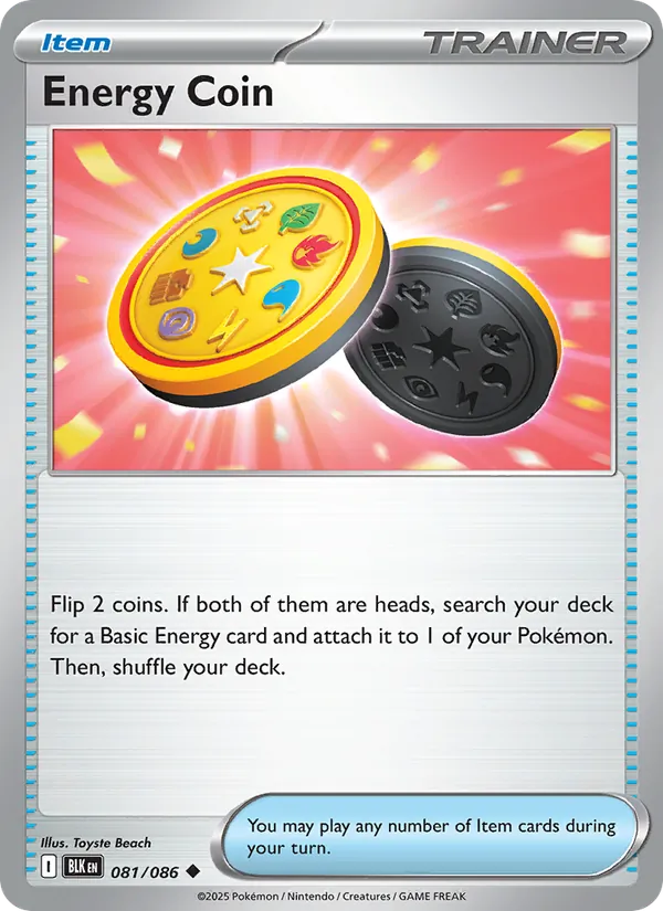 Energy Coin #081 – Black Bolt card
