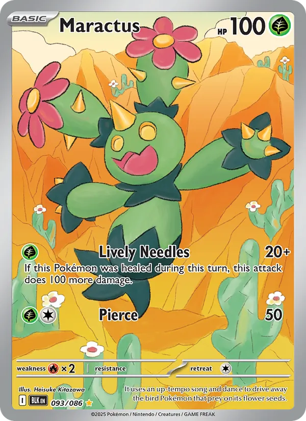Maractus #093 – Black Bolt card
