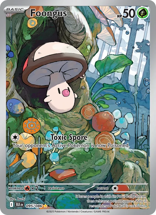 Foongus #095 – Black Bolt card