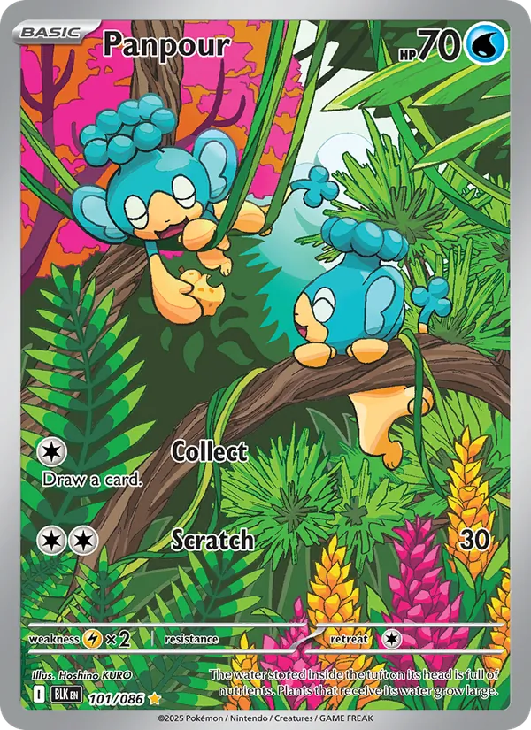 Panpour #101 – Black Bolt card