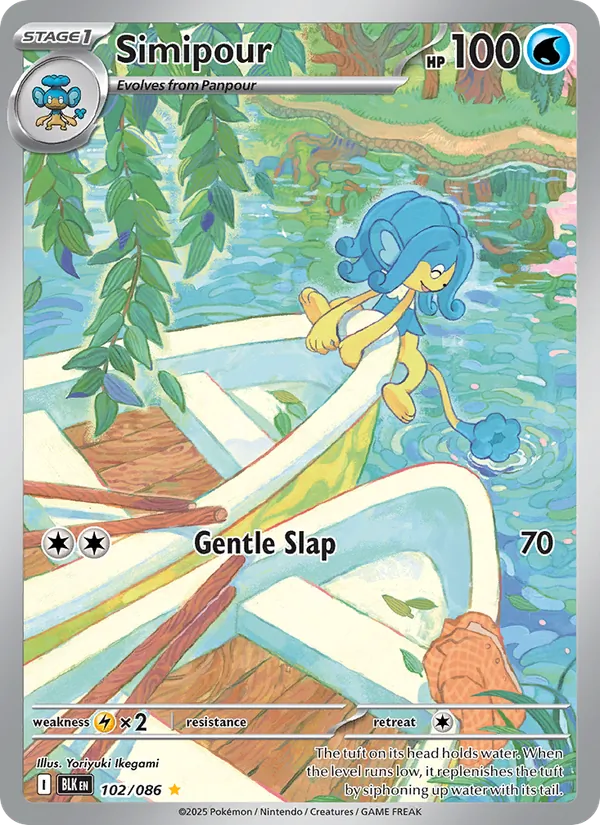 Simipour #102 – Black Bolt card
