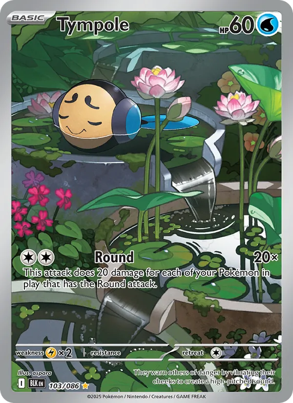 Tympole #103 – Black Bolt card
