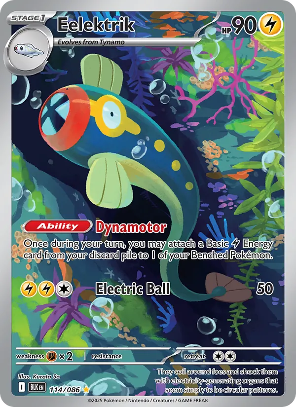 Eelektrik #114 – Black Bolt card