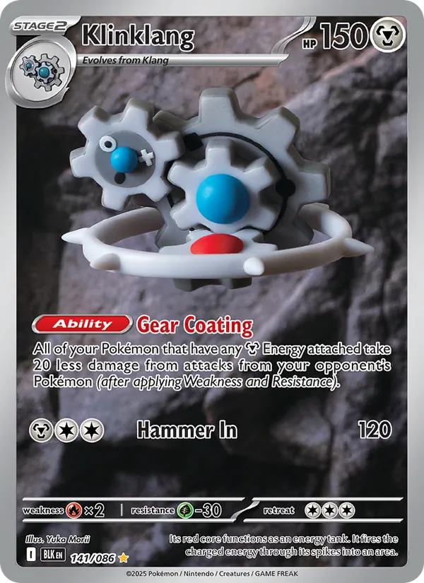 Klinklang #141 – Black Bolt card