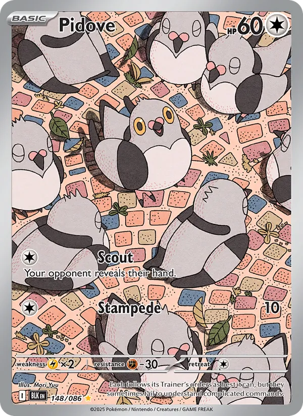 Pidove #148 – Black Bolt card