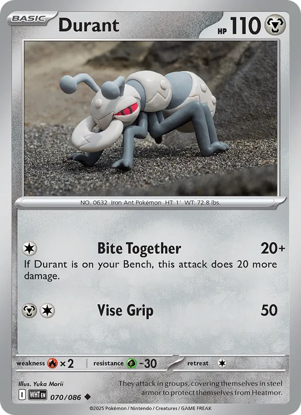 Durant #070 – White Flare card