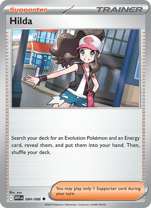 Hilda #084 – White Flare card