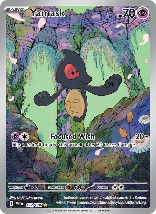Yamask #122 – White Flare card